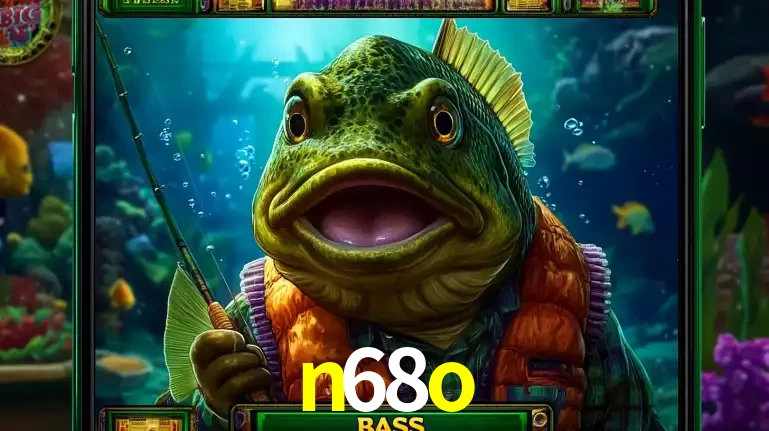 Personagem de peixe pescador do popular jogo de slot com tema de pescaria, uma das emocionantes opções de caça-níqueis para jogar e ganhar no cassino n68o.